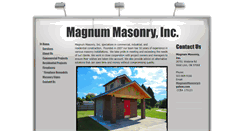 Desktop Screenshot of magnummason.com